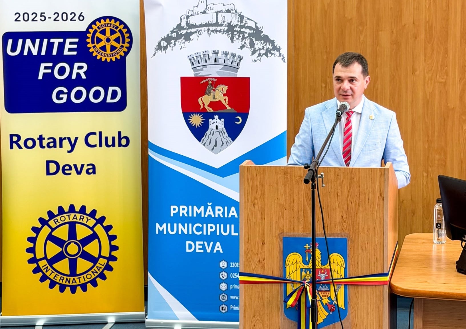 Primarul municipiului Deva a participat la evenimentul dedicat proiectului „O Comunitate pentru Sănătatea Mintală”