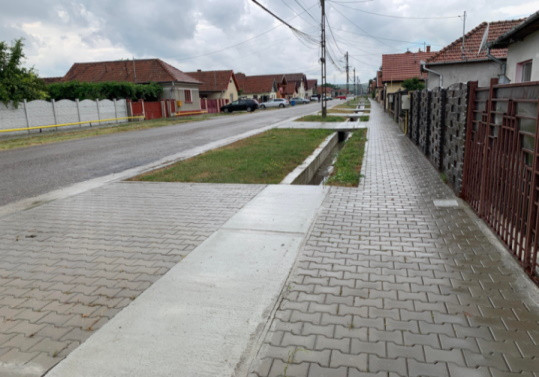 Continuăm lucrările de infrastructură în satul Cristur