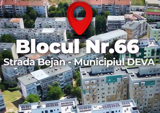 Un nou proiect de eficiență energetică, finalizat la Deva: Blocul 66 de pe strada Bejan a fost recepționat astăzi