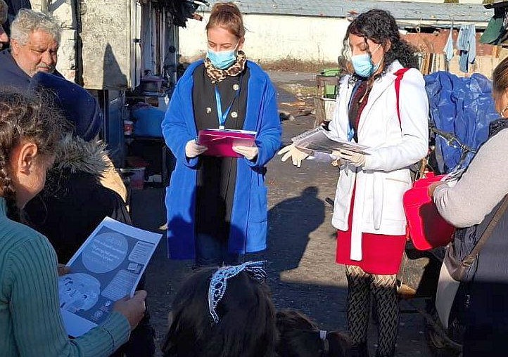 Asistență comunitară în zonele defavorizate: informare despre vaccinarea antigripală