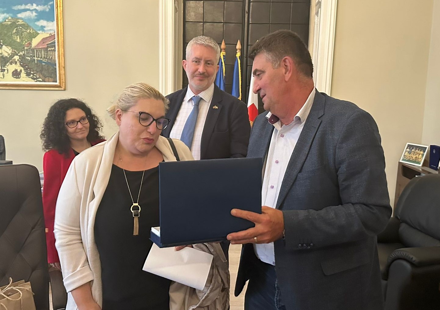 Marea Britanie este interesată de investiții în municipiul Deva