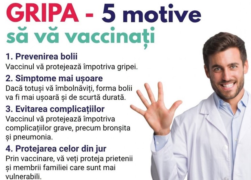 DAS Deva: Sesiuni de promovare a vaccinării antigripale în comunitățile vulnerabile