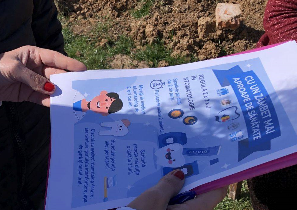 DAS Deva: Copiii din zona Carierei au învățat să se spele corect pe dinți, de Ziua Mondială a Sănătății Orale