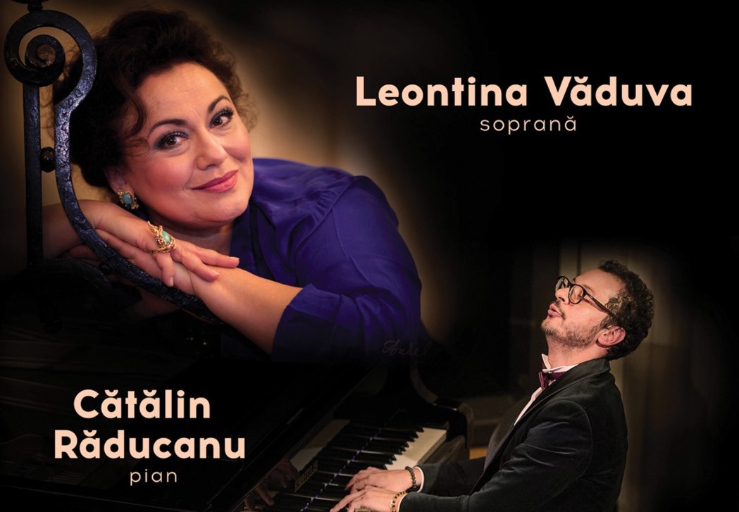 „Bella voce, Bella musica”: Leontina Văduva și Cătălin Răducanu, într-un recital de excepție la Deva
