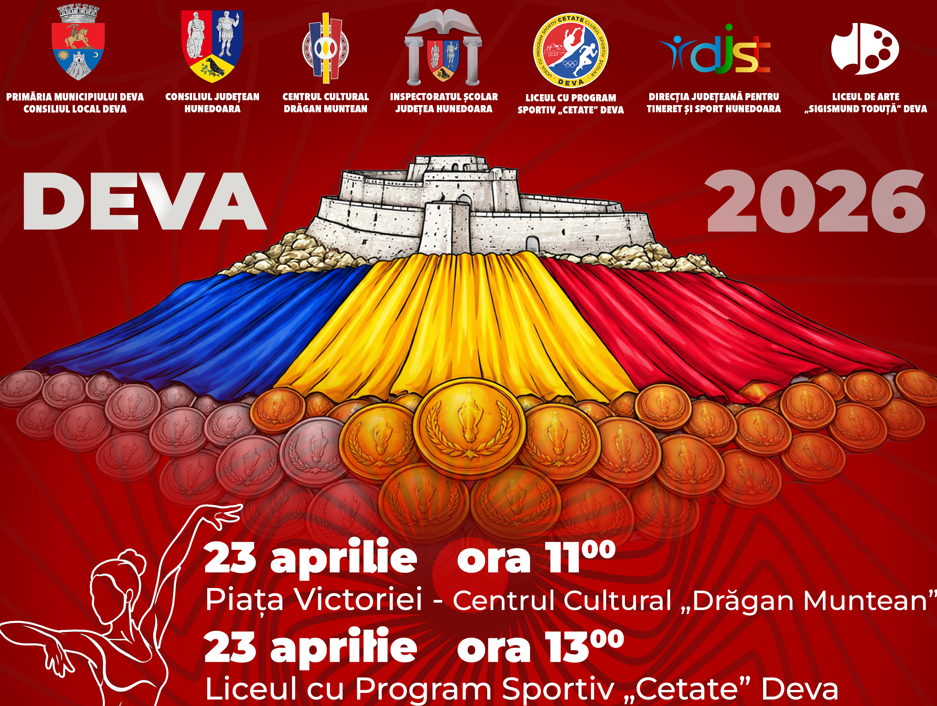 Deva celebrează excelența: „Cetatea Campionilor” aduce gimnastele de legendă mai aproape de public