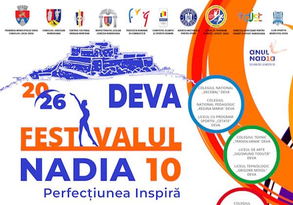 Festival Nadia 10 – Perfecțiunea inspiră: Deva celebrează sportul, copiii și excelența