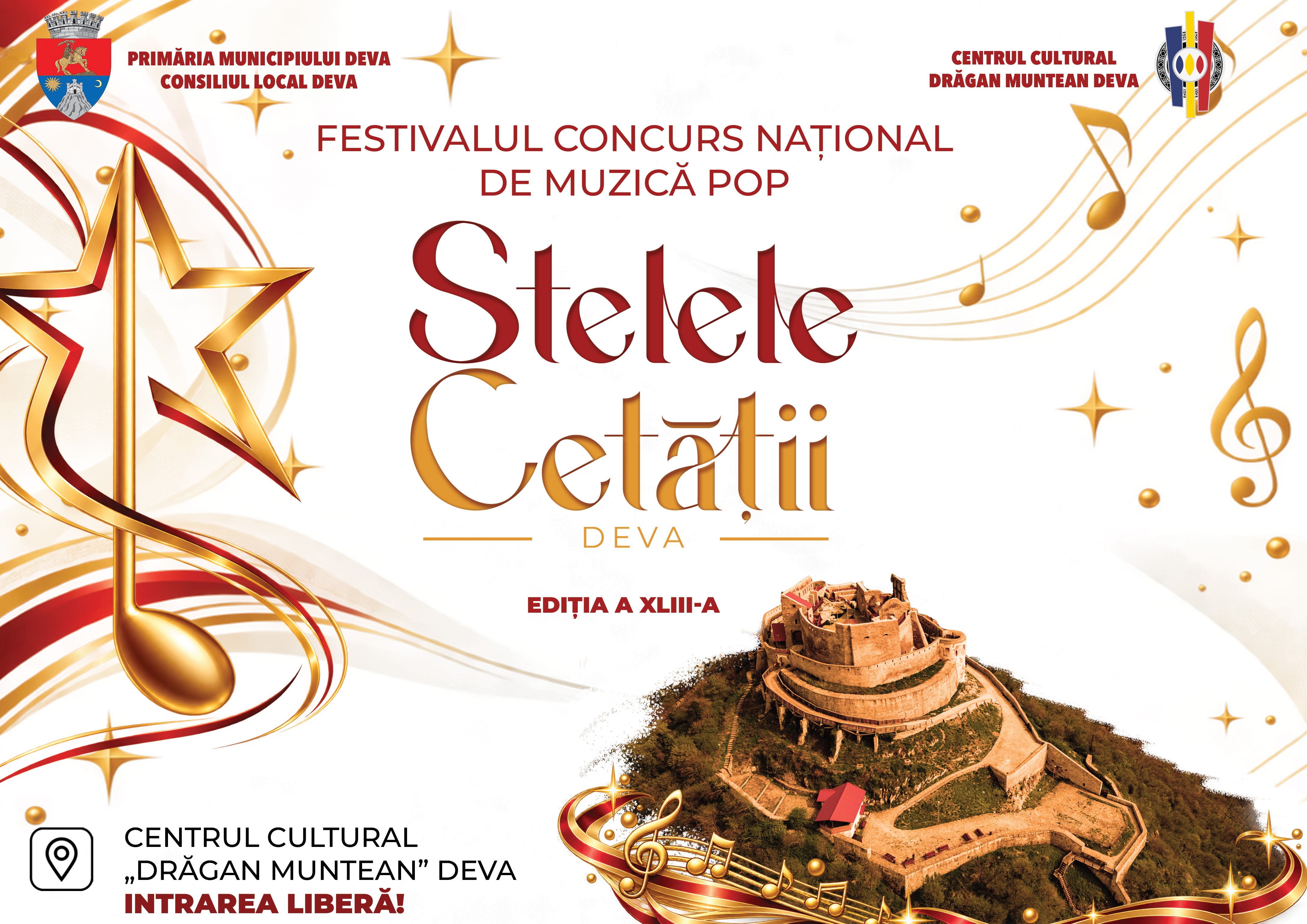 „Stelele Cetății” revine la Deva: două zile dedicate muzicii pop și tinerelor talente