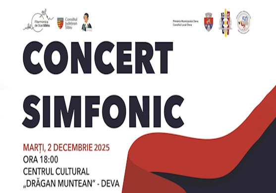 Deva omagiază geniul lui George Enescu printr-un concert simfonic de excepție