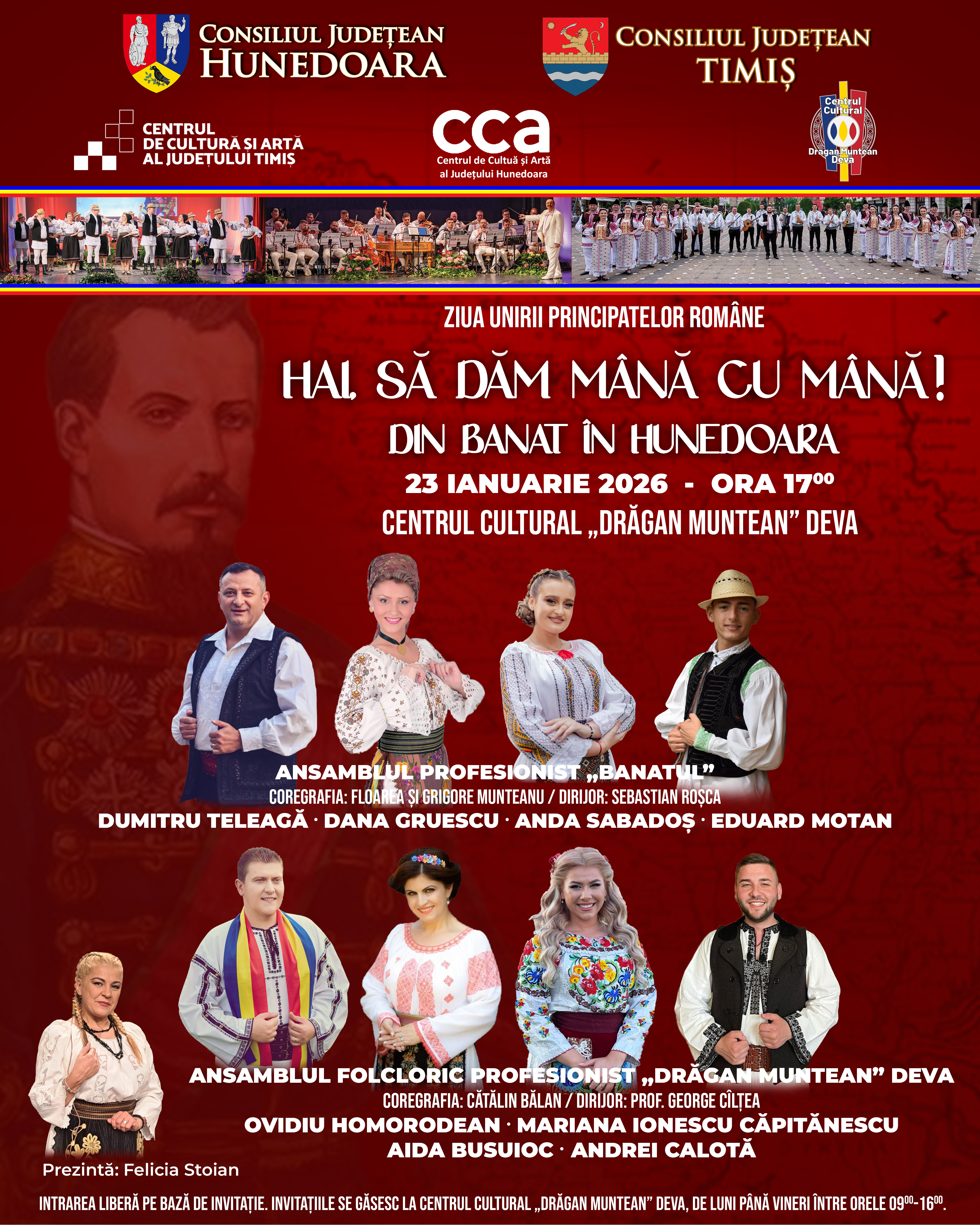 Tradiții unite sub Tricolor - Din Banat în Hunedoara, pe drumul Unirii