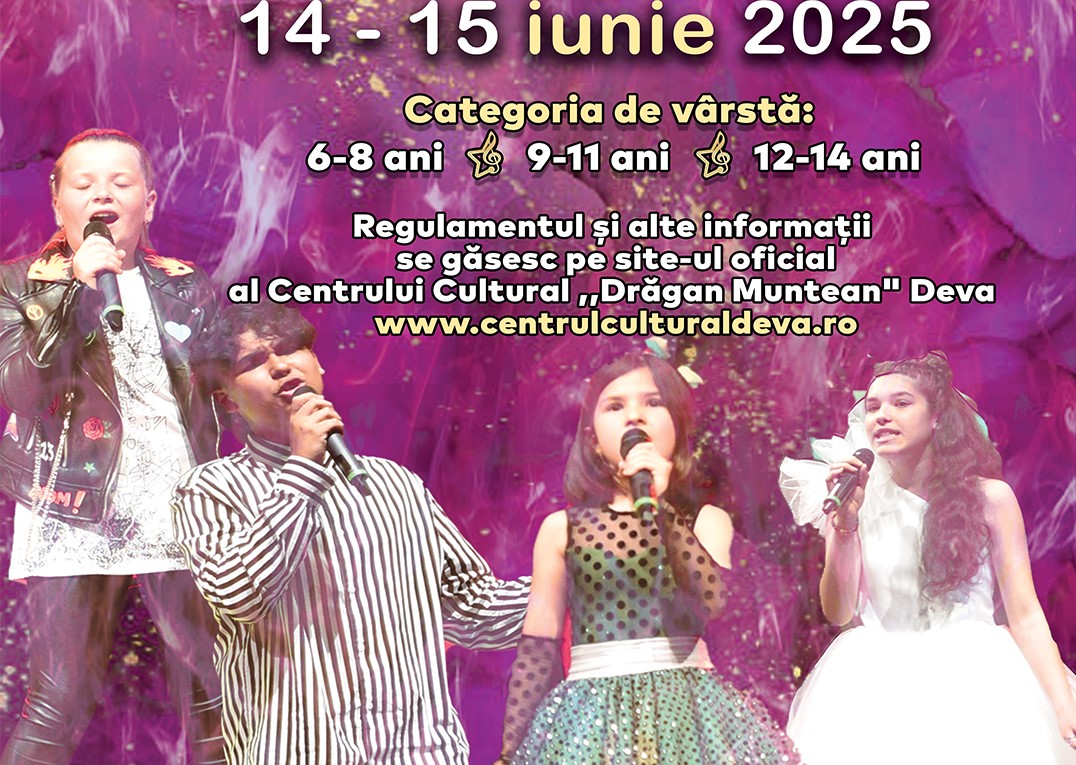 🎤 Descoperă viitoarele voci ale României la „DEVA MUSIC STAR” 2025!