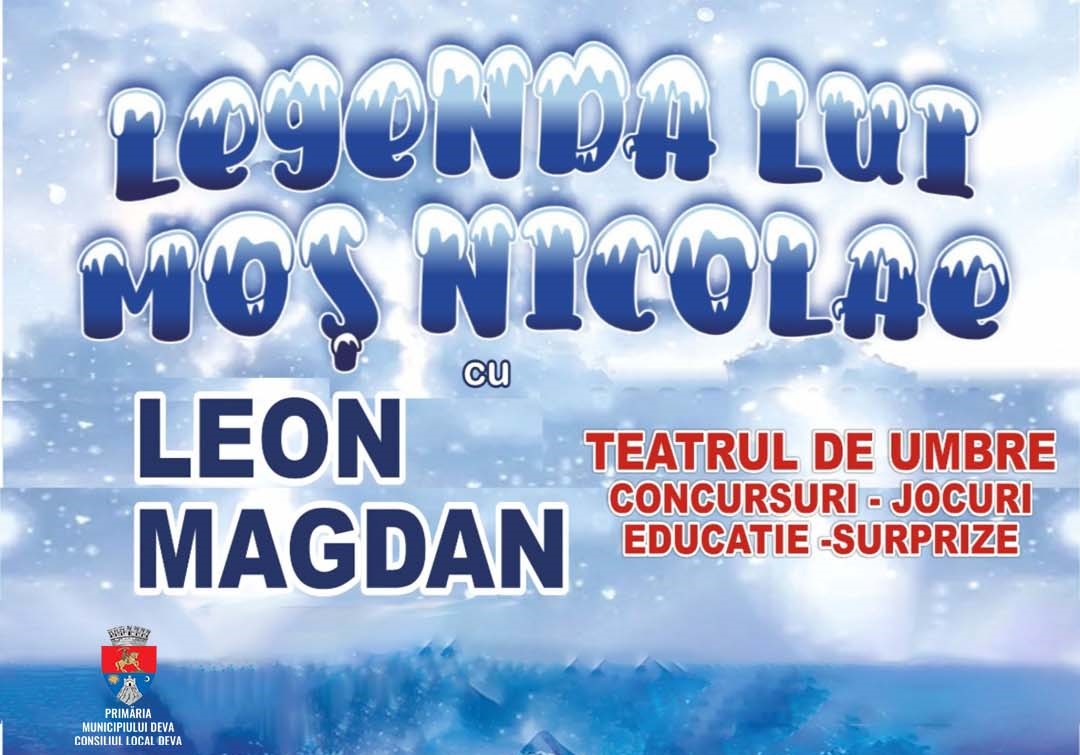 Magia Legendei lui Moș Nicolae: Un spectacol de neuitat pentru copii la Deva