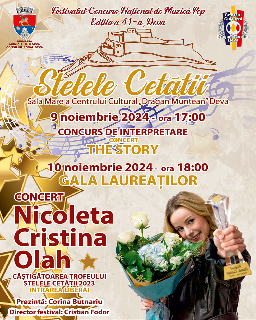 Stelele Cetății strălucesc din nou la Deva! Ediția a 41-a a festivalului vă așteaptă!