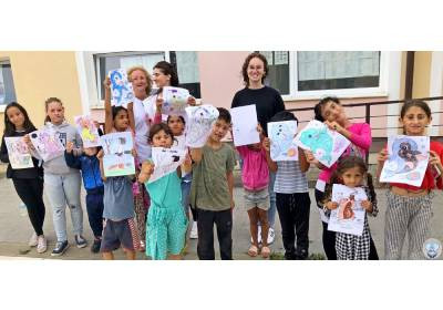 Atelier de creativitate pentru copiii din cartierul Grigorescu