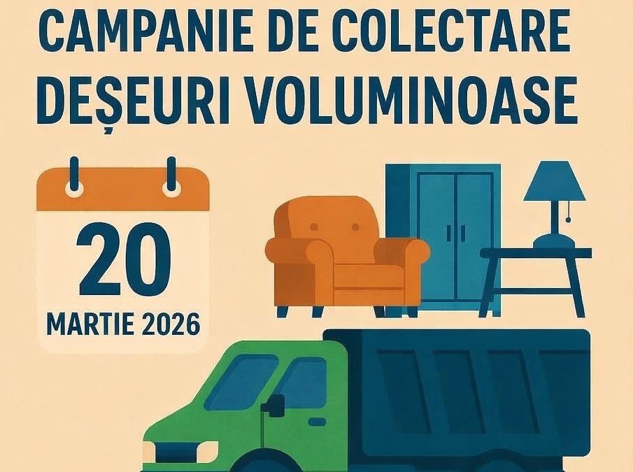 Colectare gratuită a deșeurilor voluminoase în municipiul Deva  