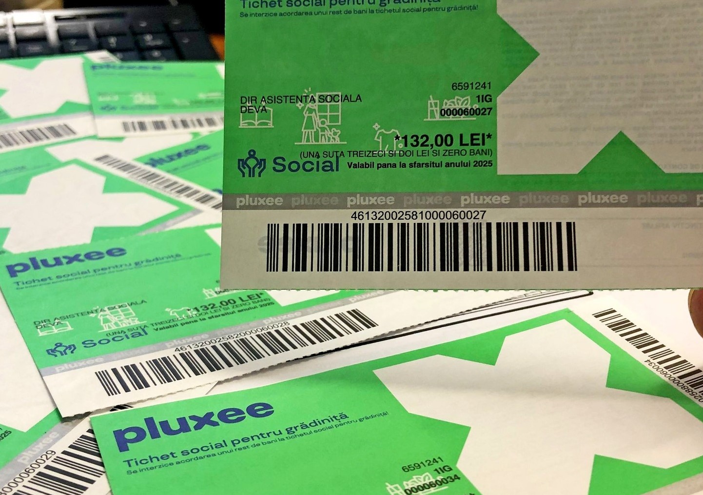 DAS Deva distribuie tichetele pentru grădiniţă – luni, 22 decembrie 2025