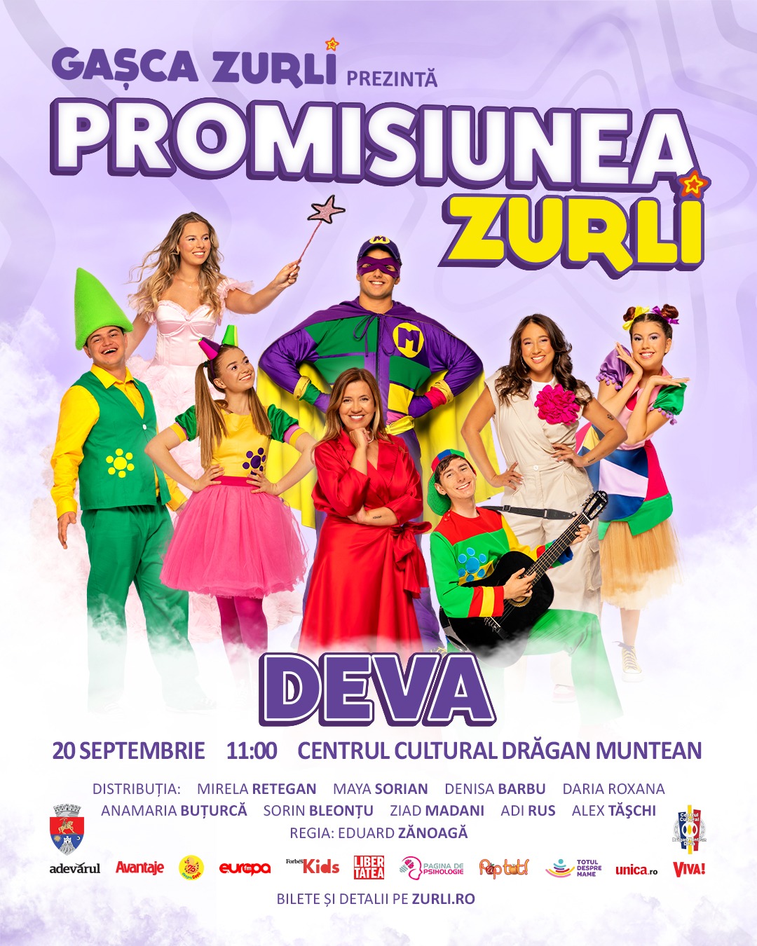 „Promisiunea Zurli” aduce magia copilăriei la Deva