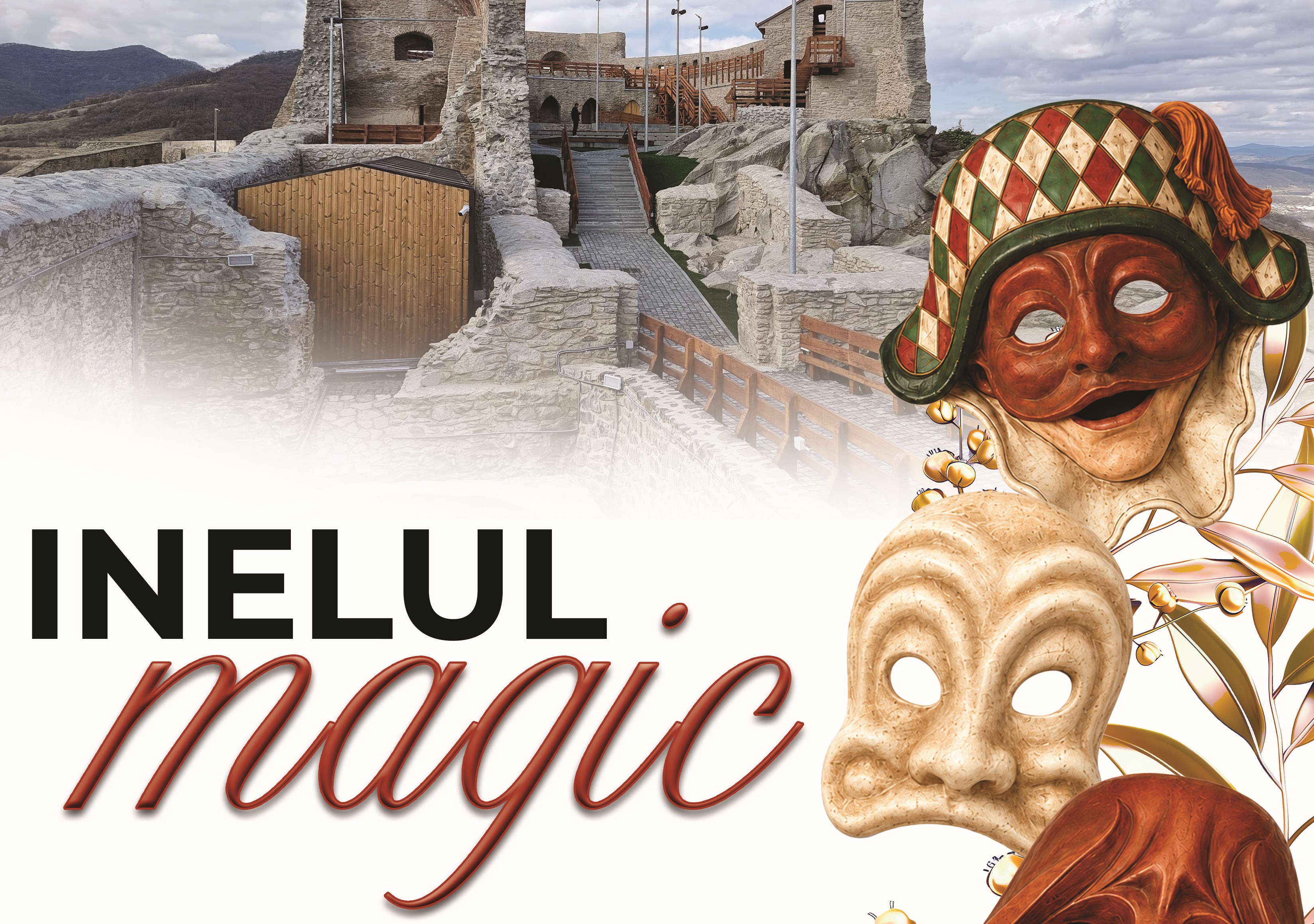 Cetatea Deva devine scena unei povești fermecate: „Inelul Magic”, un  spectacol care aduce spiritul Commedia dell’Arte
