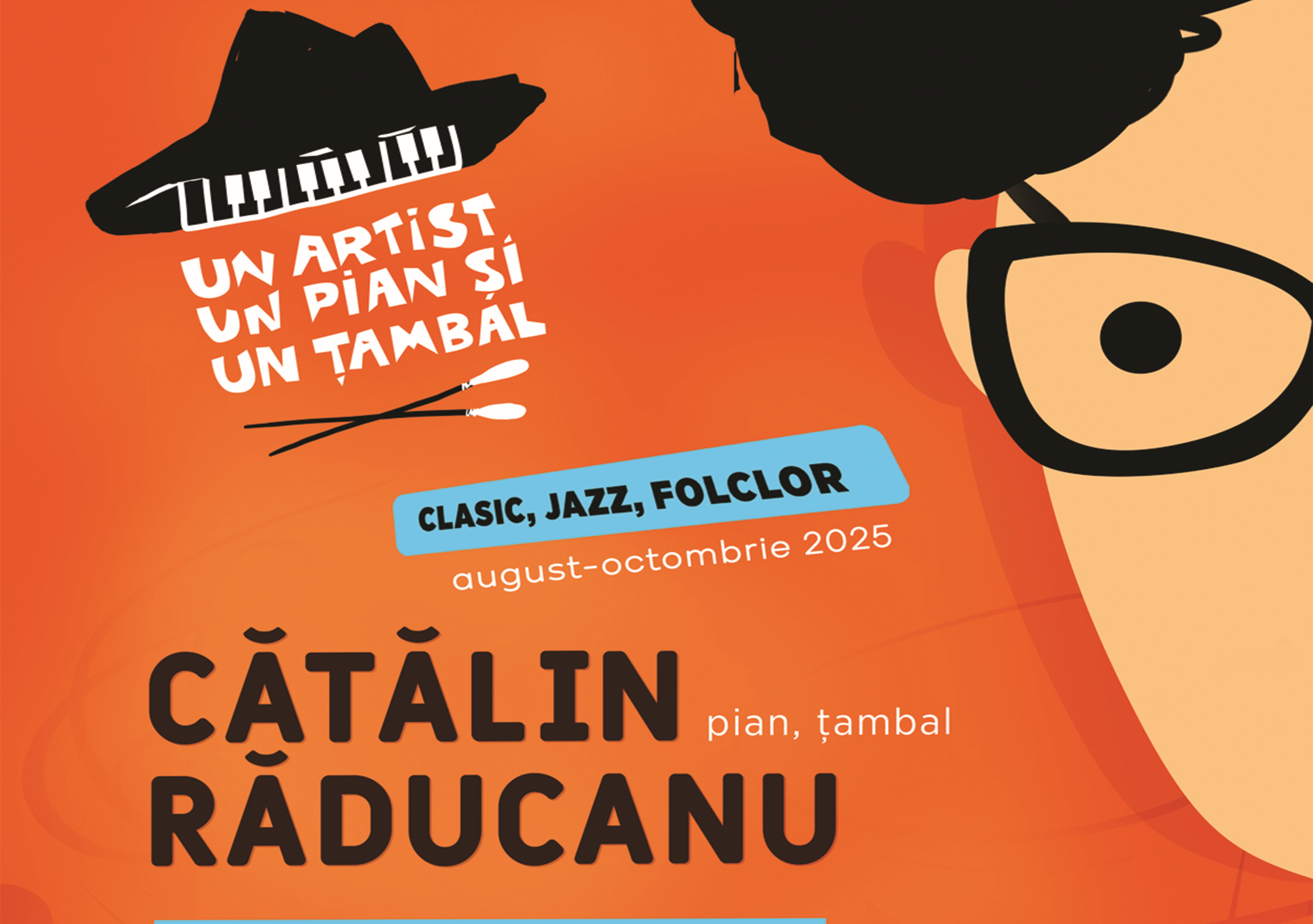 Cătălin Răducanu aduce pianul și țambalul la Deva, în ediția a III-a a Turneului Național „Un artist, un pian , un țambal”