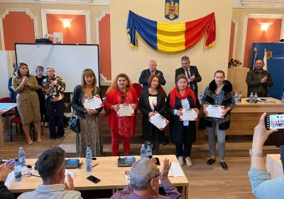Voluntarii de la ,,Săptămâna Europeană a Sportului” la Deva au fost premiați astăzi de către municipalitate