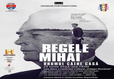Filmele documentare „Maria, Inima României“ și „Regele Mihai: Drumul către casă“ vor fi difuzate și pentru publicul devean