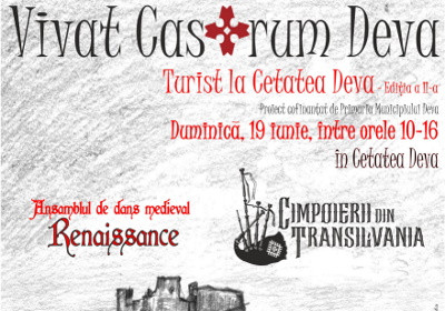 Turist la Cetatea Deva – eveniment cultural