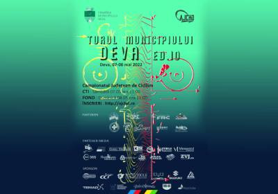Închideri și restricționări de circulație în perioada Turului Municipiului Deva la Ciclism, 8 mai 2022