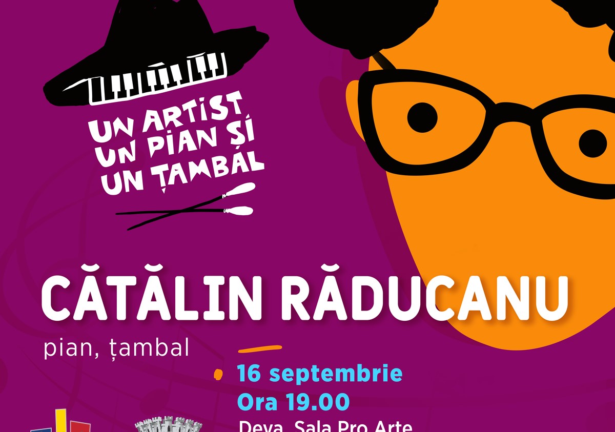Turneul Național „Un artist, un pian și un țambal - clasic, jazz, folclor” revine la Deva