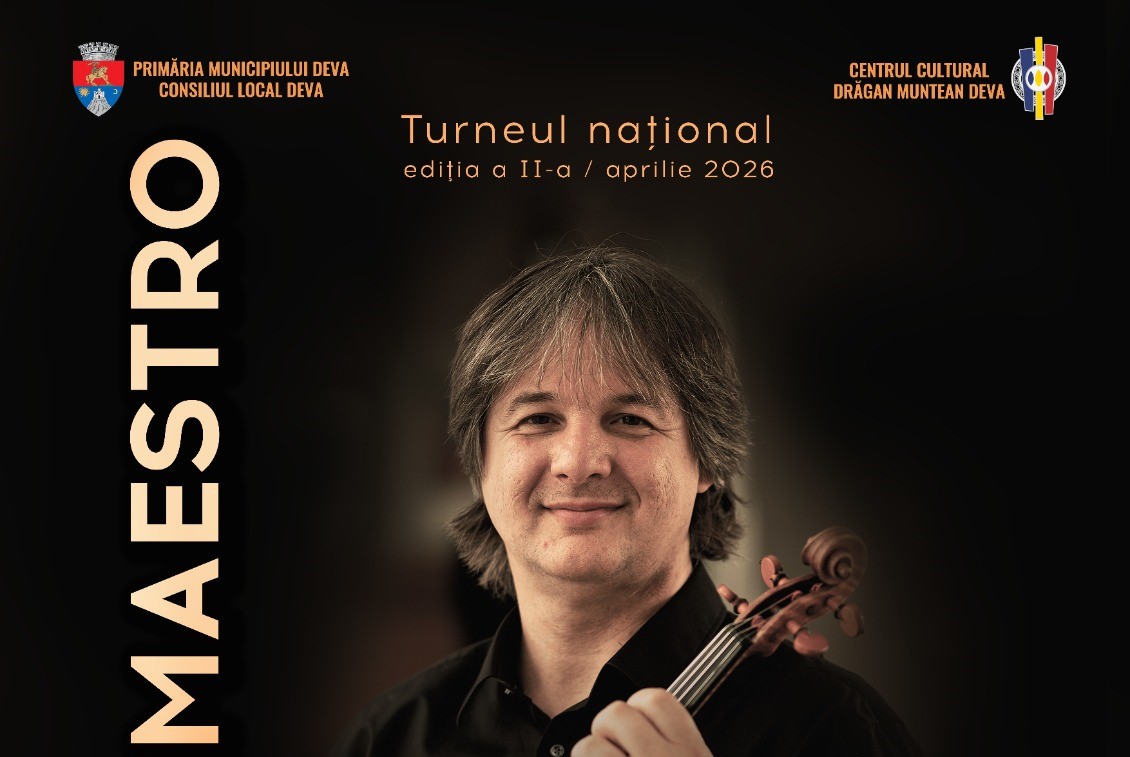 Concertmaestro 2026 la Deva: Liviu Prunaru și vioara care apropie artistul de public