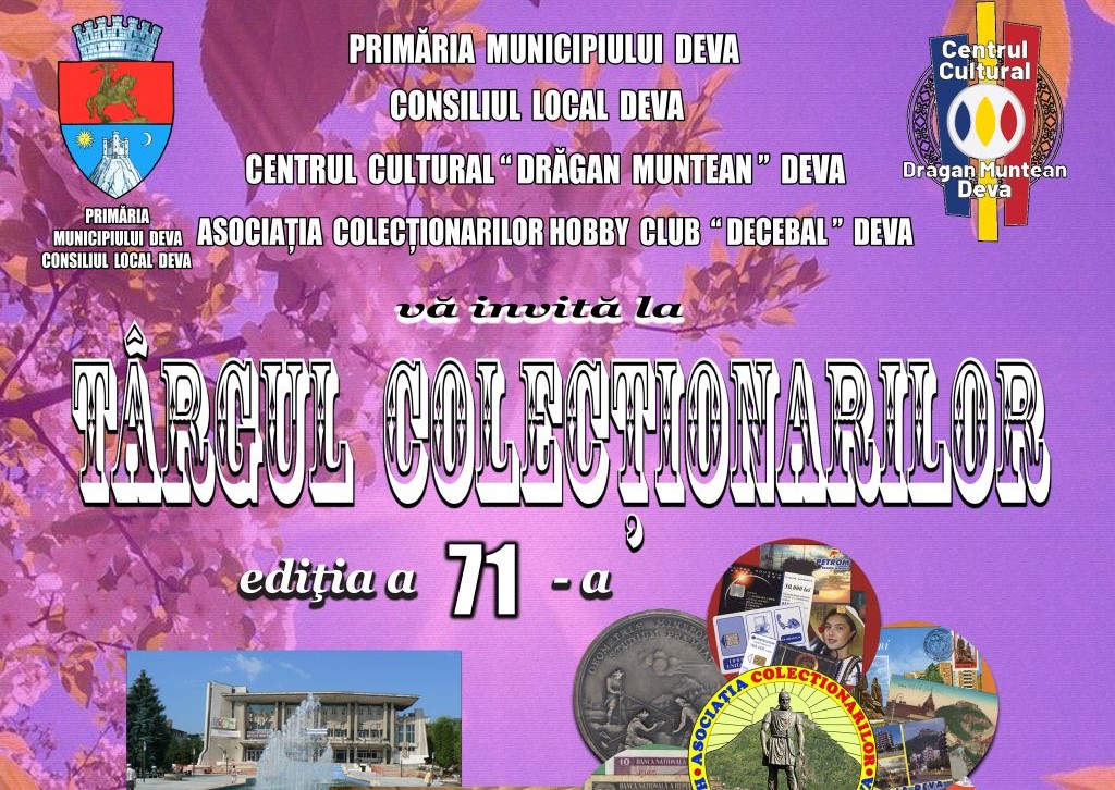 Târgul Colecționarilor revine la Deva – ediția a 71-a!