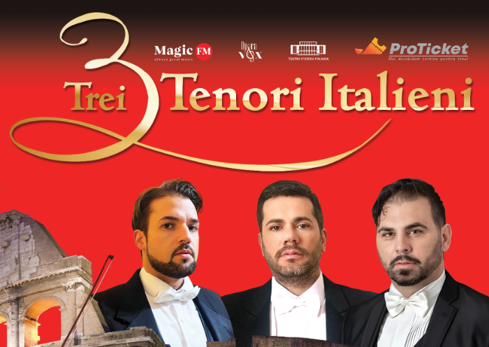 „3 Tenori Italieni” – Un spectacol de neuitat de Ziua Femeii, la Deva