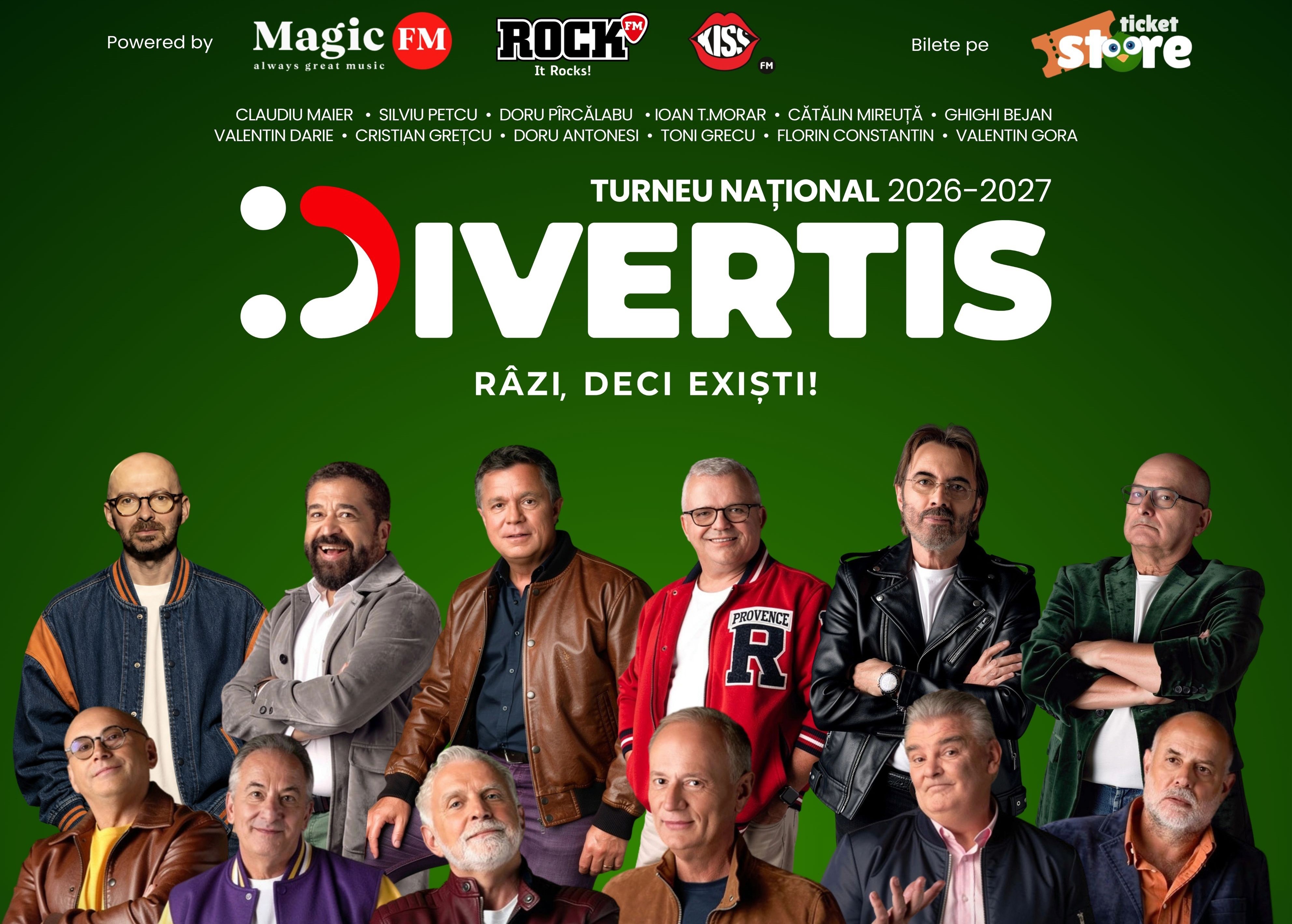 Centrul Cultural „Drăgan Muntean” Deva găzduiește spectacolul trupei Divertis „Viața bate câmpii”