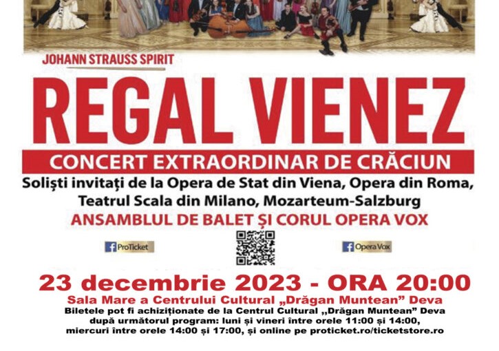 ,,REGAL VIENEZ” – CONCERT EXTRAORDINAR DE CRĂCIUN