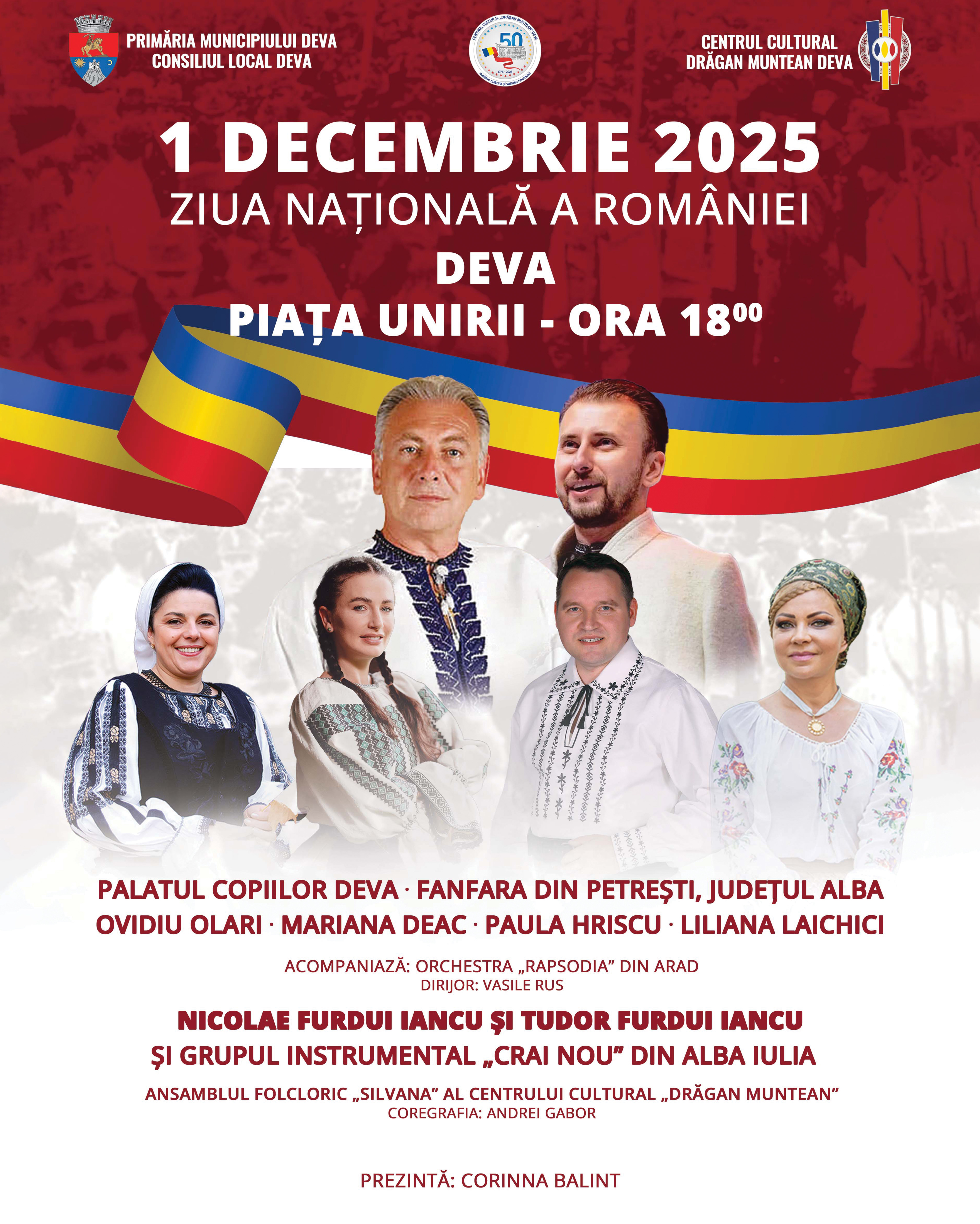 1 Decembrie la Deva –  O zi de mândrie și tradiție națională