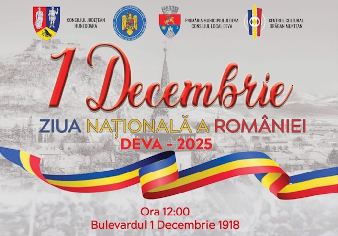 Trafic rutier închis la Deva cu ocazia Zilei Naționale a României!