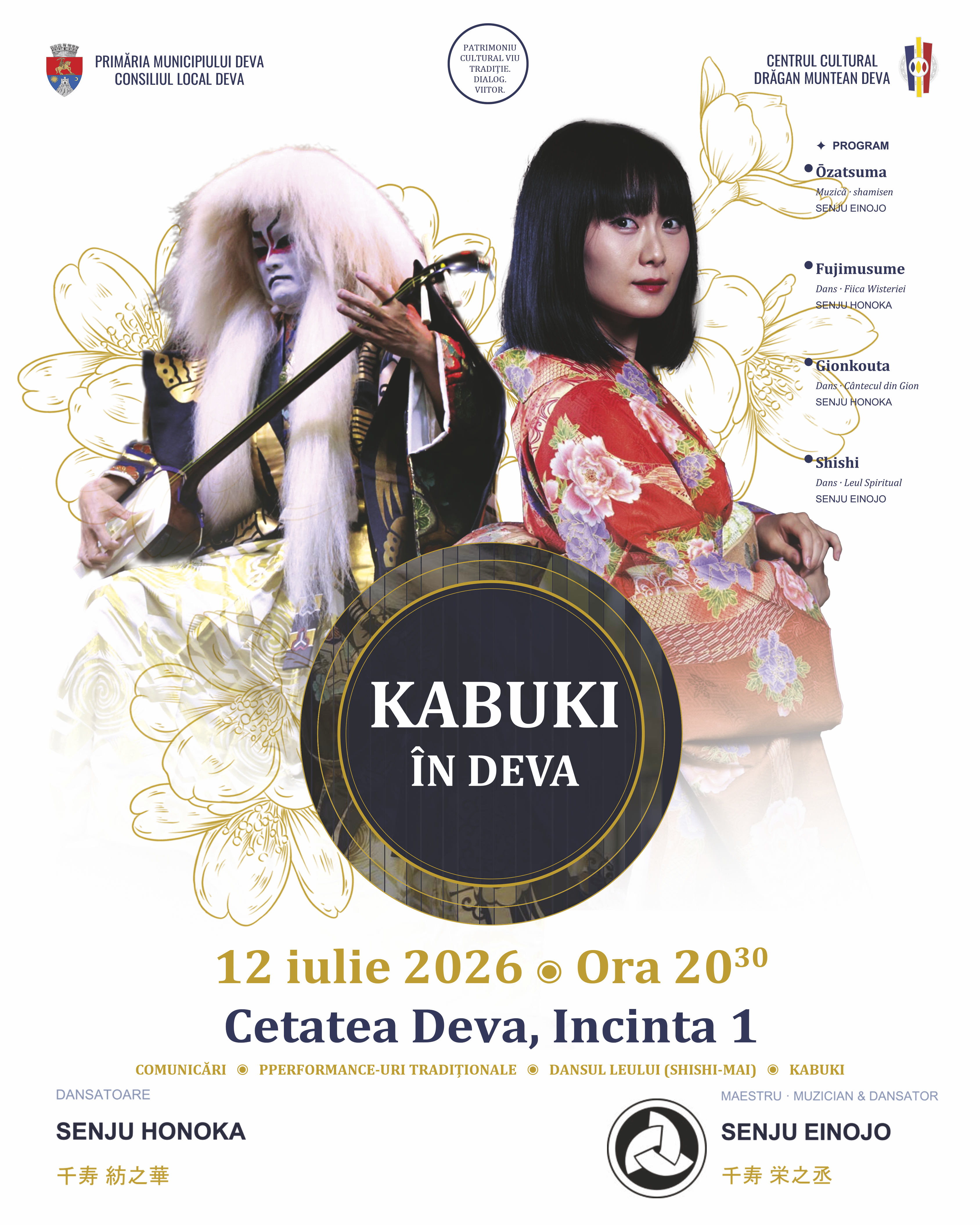 Deva devine, pentru o seară, capitala artei tradiționale japoneze