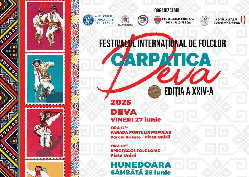 Festivalul Internațional de Folclor „CARPATICA DEVA” – Ediția a XXIV-a
