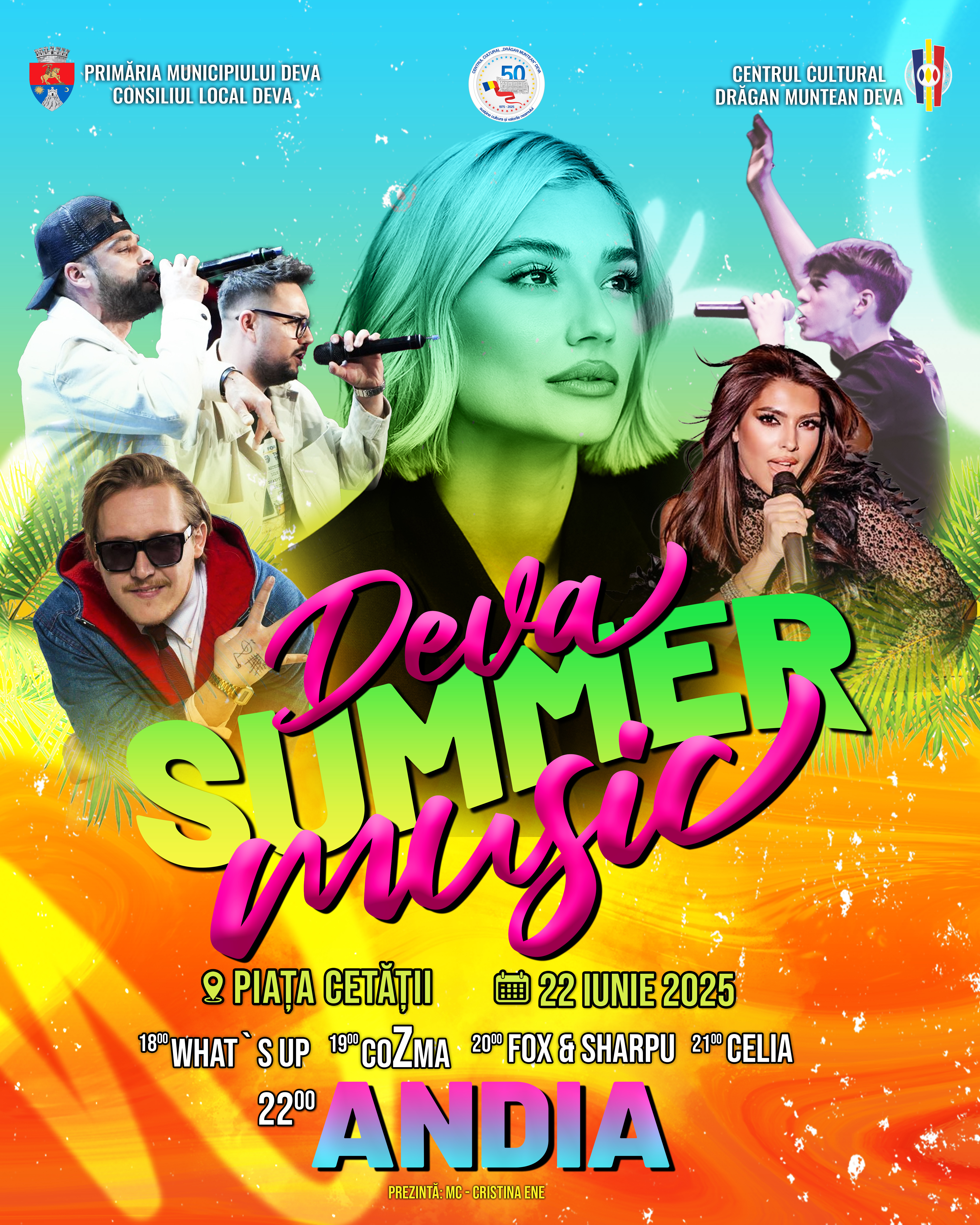 Start de Vară la Deva: Muzică, Energie și Show-uri Live la Deva Summer Music 2025!