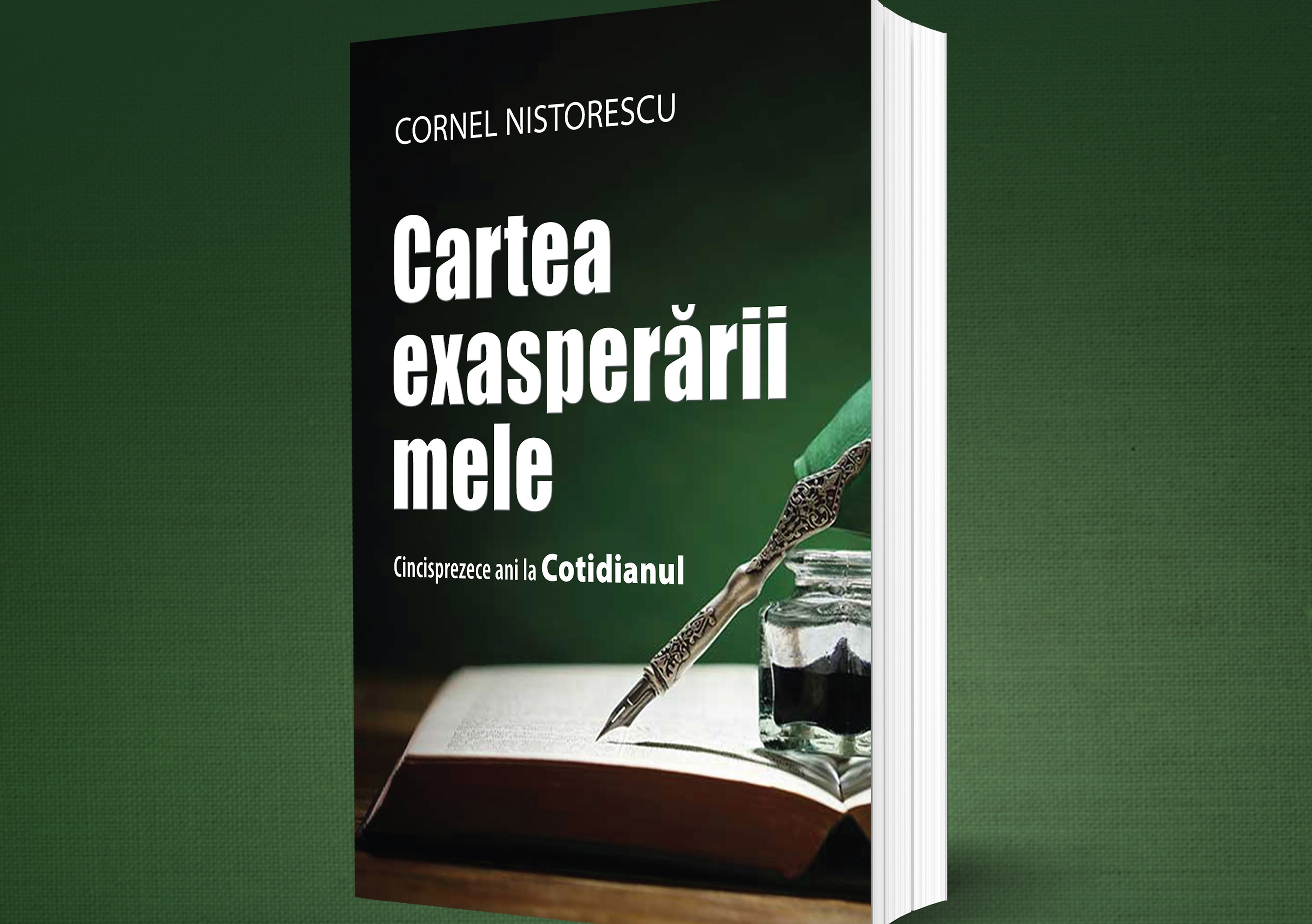 Lansare de carte. Întâlnire cu jurnalistul Cornel Nistorescu