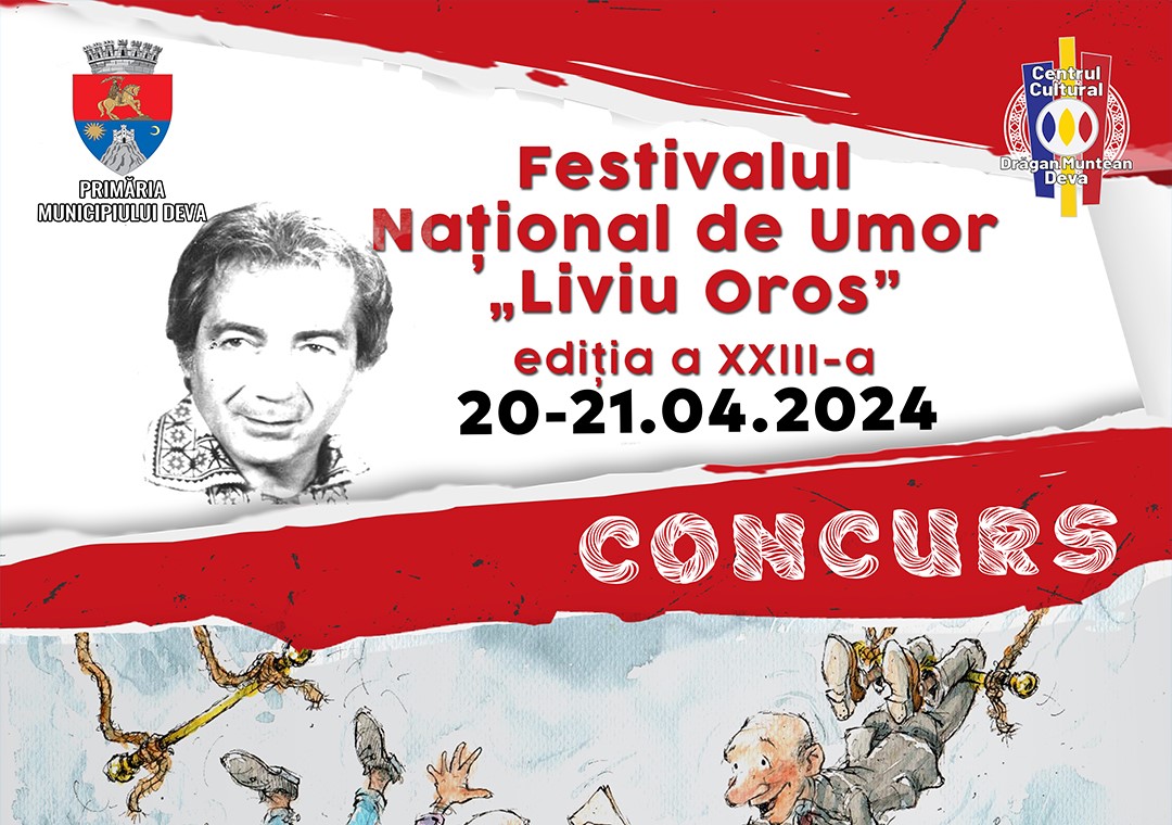 Încep înscrierile la Festivalul Național de Umor „Liviu Oros”