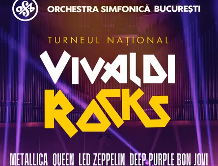 Vivaldi Rocks ajunge la Deva: muzica simfonică și legendele rock, într-un spectacol spectaculos