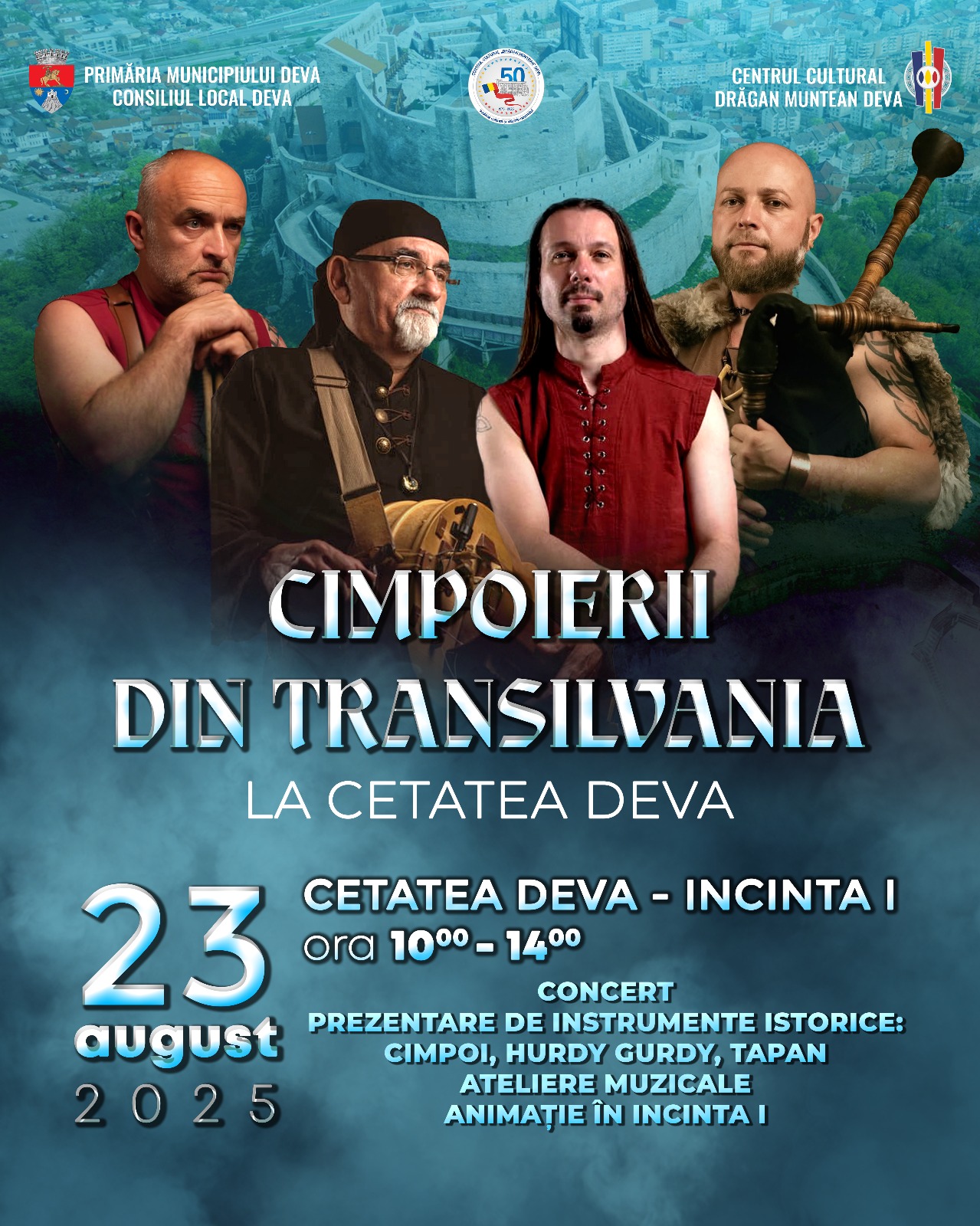 Ritmuri medievale în Cetatea Devei - Cimpoierii din Transilvania 
