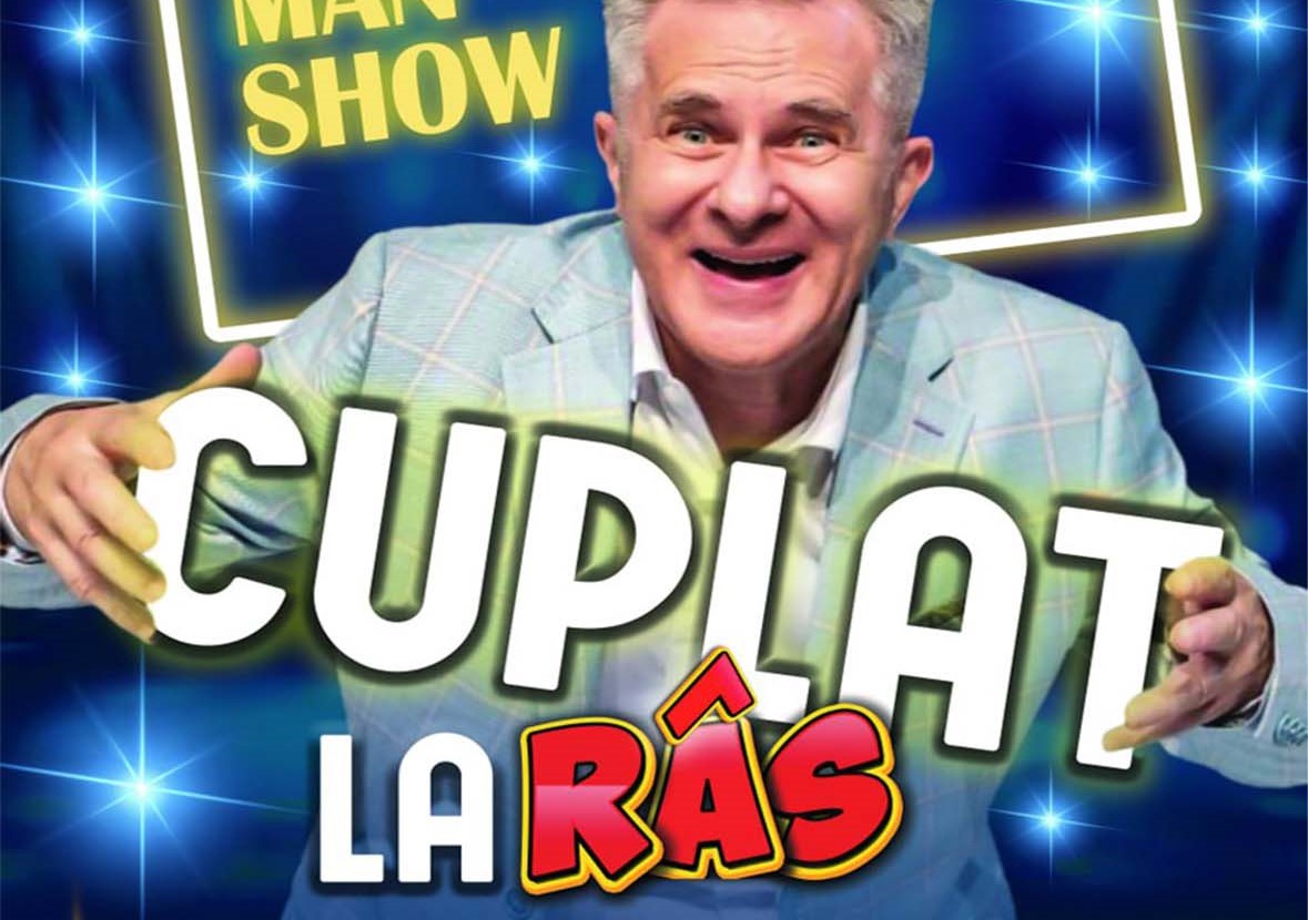 ,, CUPLAT LA RÂS” - ONE MAN SHOW, cu 𝐃𝐨𝐫𝐮 𝐎𝐜𝐭𝐚𝐯𝐢𝐚𝐧 𝐃𝐮𝐦𝐢𝐭𝐫𝐮