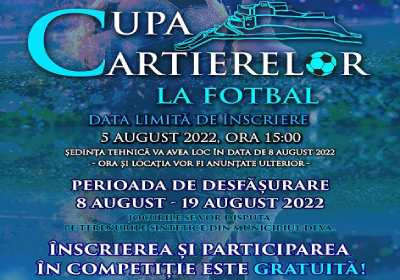 Cupa Cartierelor la Fotbal Deva – Ediția I