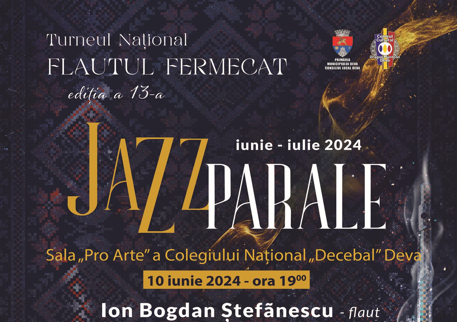 Turneul național „Flautul Fermecat” revine la Deva cu ediția a XIII-a și invită publicul la … „Jazzparale”!