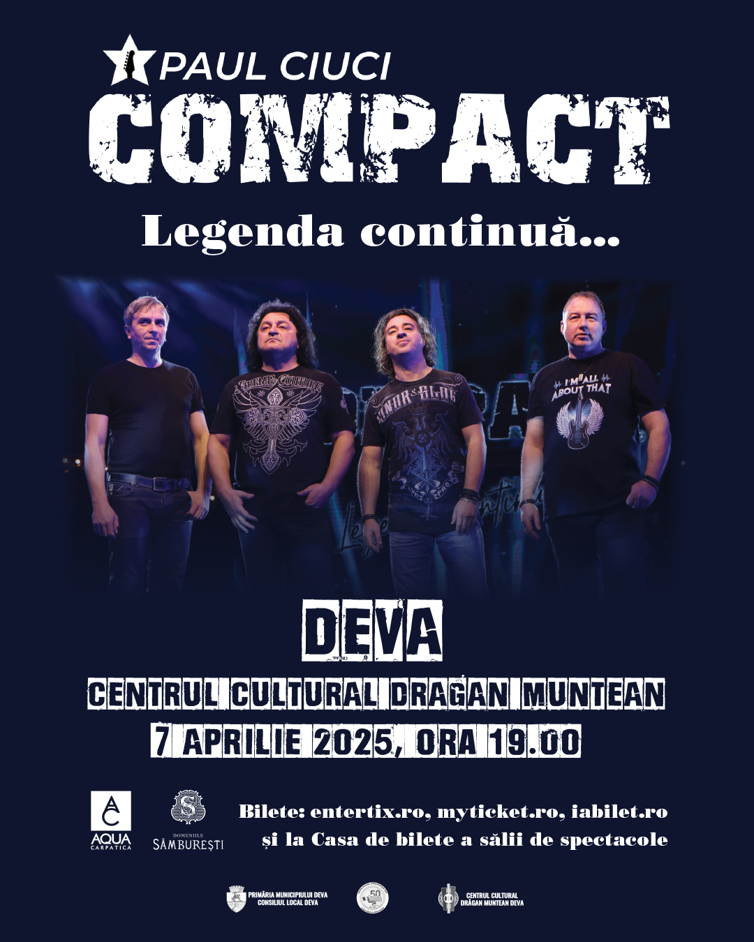 „Legenda Continuă…” – Concert COMPACT la Deva: O seară plină de iubire și muzică
