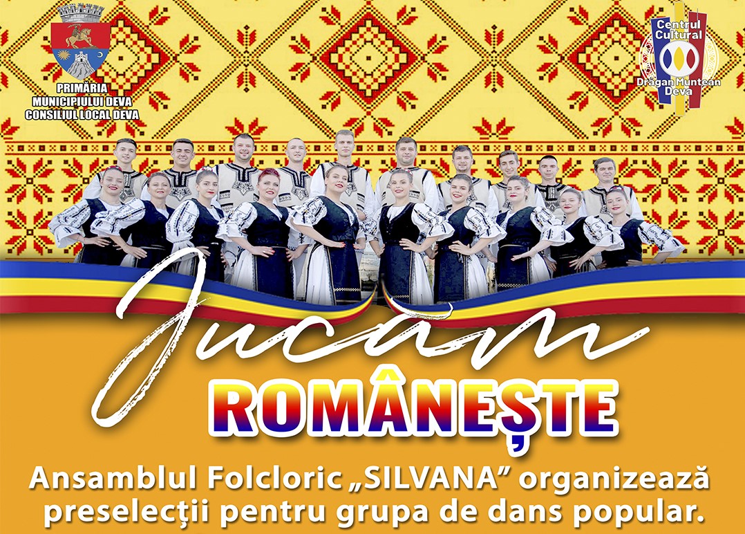 Ansamblul „Silvana” își redeschide porțile pentru noi membri!