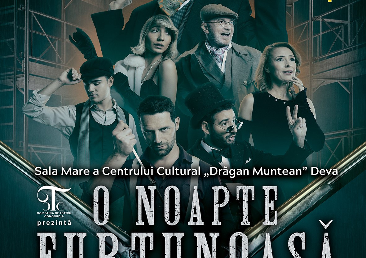 Invitație la teatru - ,,O noapte furtunoasă” de Ion Luca Caragiale!