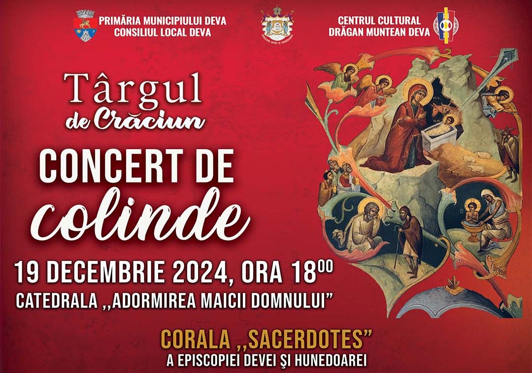 Colindele – Sufletul Crăciunului la Catedrala „Adormirea Maicii Domnului” Deva
