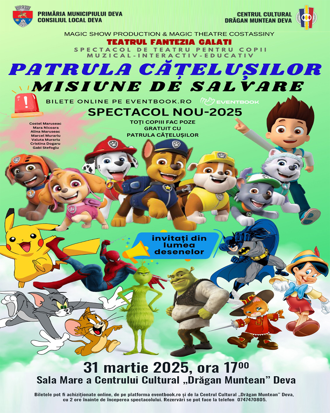 „Patrula Cățelușilor” revine la Deva cu o nouă misiune de salvare!