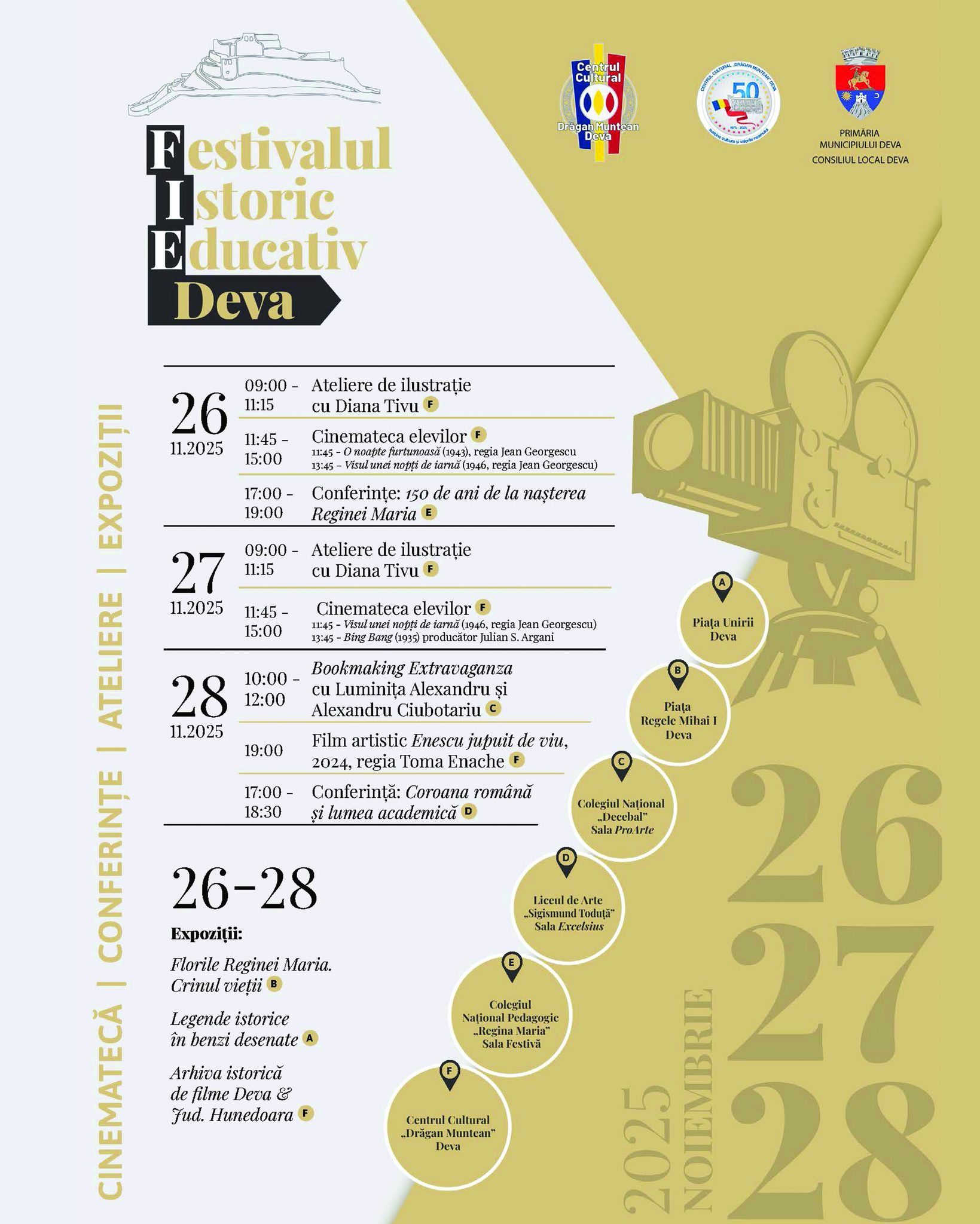 „Să FIE Deva!” – Prima ediție a Festivalului Istoric Educativ (FIE) Deva